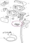 Exterior temperature sensor P1 (-2007) C70 II (OEM)