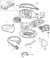 Exterior temperature sensor P2 (2004-) S80, (2004-2006) S60/V70 II, (2004) XC70 II (OEM)