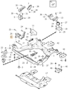 Engine mounting right P3 4.4 V8 S80 II (OEM)