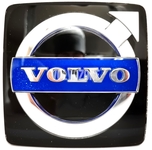 Radiator grill Volvo emblem sticker 74x74 mm P1 (2008-2010) C30/S40 II/V50, P2 (2007-2010) XC90, P3 (-2009) S80 II/V70 III/XC70 III