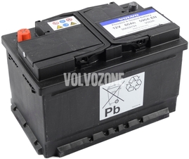 Battery 590A 60Ah 278x175x175 mm Volvo 30659794 (OEM)