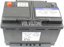 Battery 600A 70Ah 278x175x190 mm Volvo 32401207