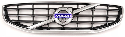 Radiator grill P3 (-2013) S60 II/V60 with emblem, without collision warning system (CMbB)