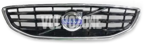 Radiator grill P1 (-2016) V40 II with emblem, without collision warning system (CMbB)