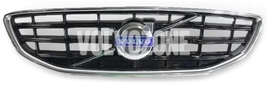 Radiator grill P1 (-2016) V40 II with emblem, without collision warning system (CMbB) (OEM)