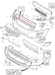 CENTER TRIM MOULDING Volvo 31290998 (-2013)