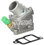 Thermostat housing with temperature sensor 2.4D/D5 without DPF P2 (-2006), 2.4 P2 (2003-) + 2.4D/D5 P1 (-2010) manual gearbox, 2.4D/D5 P3 (-2009)