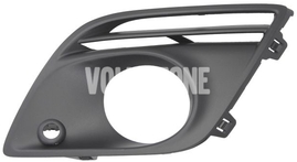 Fog light bumper frame left P3 (-2013) XC60 with hole for parking sensor (OEM)
