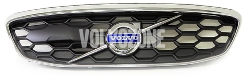 Radiator grill P1 (-2016) V40 XC with emblem, with collision warning system (CMbB)