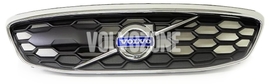 Radiator grill P1 (-2016) V40 XC with emblem, with collision warning system (CMbB) (OEM)