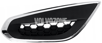 Front bumper chrome cover left P3 (-2013) S60 II/V60