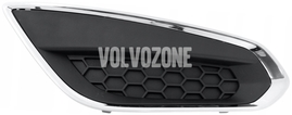Front bumper chrome cover right P3 (-2013) S60 II/V60 (OEM)