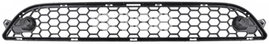 Front bumper middle grill P3 (-2013) S60 II/V60 with holes for parking sensors (OEM)