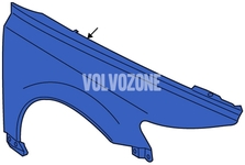 Front fender right P1 (2010-) C70 II