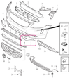 Bumper COVER Left Volvo 31352458 (OEM)