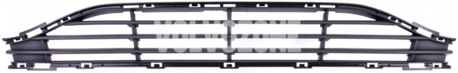 Radiator grill lower matt P1 V40 II for standard bumper, without holes for parking sensors