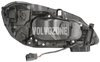 Headlight left P3 XC60 (2014-) H7 (OEM)