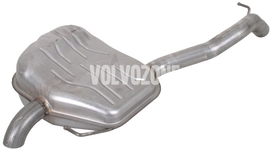Exhaust end silencer 5 cylinder engines 2.0 D3/D4 P1 (2012-) S80 II/V70 III/XC70 III, 2.4D/D5 (-2011 with AWD) V70 III/XC70 III