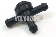Washer water cleaning valve T-shape