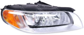 Headlight right xenon P3 (2014) S80 II/V70 III/XC70 III D1S with Active Bending Lights (ABL)