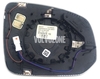 Outside mirror glass left SPA XC90 II driver side (with automatic dimming, with BLIS CTA) (OEM)
