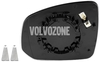 Outside mirror glass right SPA XC90 II passenger side (without automatic dimming) (OEM)