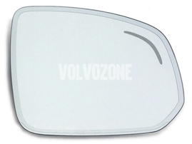 Outside mirror glass right SPA XC90 II passenger side (with automatic dimming, with BLIS CTA) (OEM)