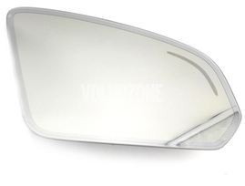 Outside mirror glass right SPA S60 III/V60 II(XC) S90 II/V90 II passenger side (with automatic dimming, with BLIS CTA) (OEM)