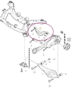 Rear axle wishbone upper, left P3 S60 XC/V60 XC XC60/XC70 III (OEM)