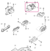 Engine mounting left 1.5 T2/T3 CMA (-2021) XC40 (OEM)