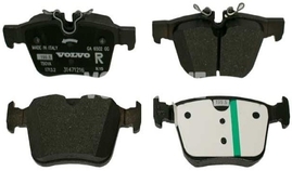 Rear brake pads (320/340mm) SPA S60 III/V60 II(XC) S90 II/V90 II(XC) XC60 II/XC90 II Variant code RC01, CMA (2023-) Polestar 2/C40/XC40 Recharge (OEM)