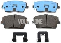 Front brake pads (322mm diameter) CMA XC40 Variant code RC01