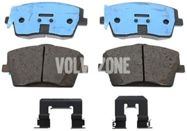 Front brake pads (322mm diameter) CMA XC40 Variant code RC01 (OEM)