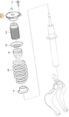 Front shock absorber mounting SPA V90 II XC/XC60 II/XC90 II (OEM)