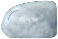Outside mirror glass left CMA C40/XC40 driver side (with automatic dimming, with BLIS CTA)