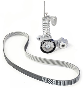 Auxiliary belt kit 4 cylinder diesel engines (2014-) 2.0 D2/D3/D4/D5 P1 P3 SPA/CMA (OEM)