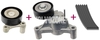 Auxiliary belt kit 4 cylinder gasoline engines with Twin Engine 2.0 T6/T8/Polestar SPA (OEM)