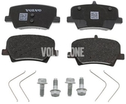 Rear brake pads (280/302mm diameter) CMA XC40 Variant code RC01