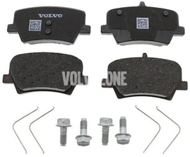 Rear brake pads (280/302mm diameter) CMA XC40 Variant code RC01 (OEM)