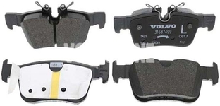 Rear brake pads (302mm diameter) SPA S60 III/V60 II(XC) S90 II/V90 II(XC) XC60 II Variant code RC02