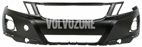 Front bumper cover P3 (-2013) XC60 without holes for washers, without holes for parking sensors