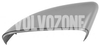 Outside mirror cover left P2 (2004-2006) S60/V70 II, S80 (2004-), XC70 II (2004 electronically foldable) driver side (OEM)