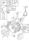 O-ring for fluid level pipe screw automatic gearbox TF-80SC (AWD), TF-80SD (AWD), TG-81SC (AWD), TG-81SD P1 P2 P3 SPA/CMA (OEM)