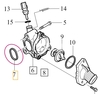 Thermostat housing gasker 5 cylinder engines P1 C30/C70 II/S40 II/V40 II(XC)/V50 P3 S60 II(XC)/V60(XC)/XC60 S80 II/V70 III/XC70 III (OEM)