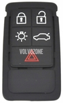 Locking system remote control housing spare buttons P3 S60 II(XC)/V60(XC)/XC60 S80 II/V70 III/XC70 III - 5 buttons