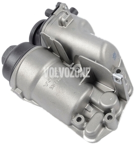 Oil filter housing, oil trap/separator, crankcase breather 2.4D/D5 P1 (-2010), P2, P3 (-2009) (OEM)