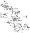 Inletsilencer 1.6D P1 C30/S40 II/V50 (OEM)