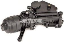 Oil filter housing, oil trap/separator, crankcase breather 2.0 D3/D4 2.4D/D5 P1 (2011-), P3 (2009-)
