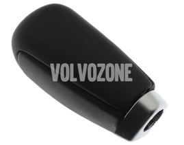 Gear shift lever knob Volvo 30759126 // charcoal leather / charcoal (OEM)