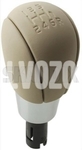 Gear shift lever knob Volvo 31259408 // beige leather